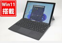 充放電回数21回 使用238時間 美品 2K対応 タッチ 12.3インチ Microsoft Surface Pro5 Model.1807 Windows11 七世代Core i5-7300U 8GB 爆速NVMe式256GB-SSD カメラ LTE 無線 リカバリ Office付き Win11【中古ノートパソコン 中古パソコン 中古PC】送料無料 あす楽対応