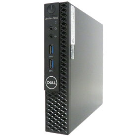 DELL OptiPlex 3060 Micro【Core i3-8100T/8GB(DDR4)/SSD512GB(M.2)/Win11Pro-64bit】【中古/送料無料】※沖縄、離島を除く