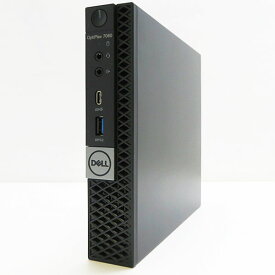 DELL OptiPlex 7060 Micro【Core i7-8700/16GB(DDR4)/M.2 SSD512GB/Win11Pro-64bit】【中古/送料無料】※沖縄、離島を除く