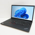 Lenovo ThinkPad E15 (20T9)【Ryzen5 Pro(4650U)/8GB/M.2 SSD256GB(NVMe)/Win11Pro/無線LAN/WEBカメラ】【中古/送料無料】（沖縄・離島を除く）