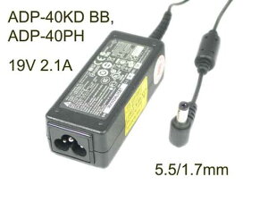 ���� Acer ���{�G�C�T�[ Gateway�m�[�g�u�b�N�Ή� ADP-40KD BB AC�A�_�v�^�[ �O�a��5.5mm���a��1.7mm �d���P�[�u���t��