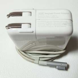 [中古]純正部品 アップル Apple MacBook 45w MagSafe A1374 ACアダプター 純正電源プラグ付属