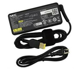 純正新品 NEC 65W USB角型 ACアダプタ 充電器 PA-1650-72 PC-VP-WP142 PC-VP-BP103 A13-065N1A ADP-65FD E ADP004 ADP001 A18-065N4A PC-VP-BP133 ADP013同規格 電源ケーブル付属