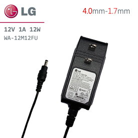 新品 LG Blu-ray（ブルーレイ）プレーヤー用 12V 1A 純正ACアダプター WA-12M12FU
