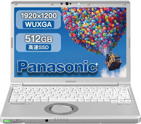 パナソニック Panasonic Let's Note CF-SV7 - 軽量・耐久性 12.1インチ WUXGA（1920x1200）、Intel Core i5-8350U、8GBメモリ、512GB SSD、TPM 2.0 、Windows11 Pro & WPS Office(再生中古品)