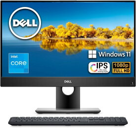 Dell 一体型PC OptiPlex 5270 | intel 第八世代Core i3（3.6Ghz）CPU搭載（RAM:8GB SSD:512GB） | 21.5インチ IPS フルHD非光沢ディスプレイ、5.8Ghz WI-FI、Bluetooth、Windows11 Pro & KINGSOFT WPS Office/省スペース デスクトップパソコン (再生中古品)