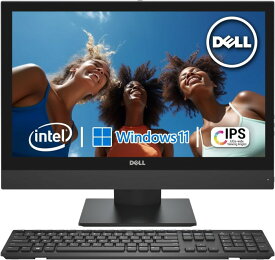 Dell 一体型PC OptiPlex 5250 | 高性能 intel Pentium CPU 3.5Ghzプロセッサー搭載（RAM:8GB SSD:256GB） | 21.5インチフルHD非光沢ディスプレイ、5.8Ghz WI-FI、Bluetooth、Windows11 Pro & KINGSOFT WPS Office(再生中古品)