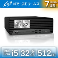 HP ProDesk 600 G6 SFF｜第10世代 Intel Core i5-10500｜32GBメモリ｜NVMe SSD 512GB｜Windows 11 Pro｜W…