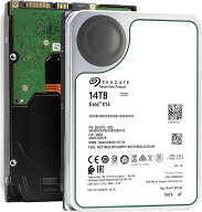 ST Exos X14 14TB HDD 3.5インチ 7200RPM SATA 6Gb/s 256MB キャッシュ 監視システム対応 エンタープライ…