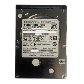 中古ハードディスク　中古HDD TOSHIBA 500GB 2.5インチ 内蔵用 HDD MQ01ACF050 7200rpm データ保存 動作保証有　アウトレット 安い 中古ノートパソコン用 SATA HDD ハードディスク 【中古パソコンパーツ PCパーツ】