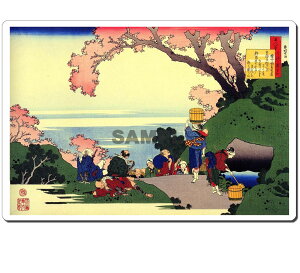 浮世絵マウスパッド 4017 葛飾北斎 - 前権中納言匡房