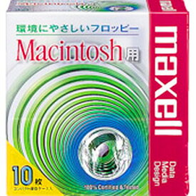maxell 3.5型FD 10枚パック MFHDMAC.C10P Macintoshフォーマット済み 【4902580320553】