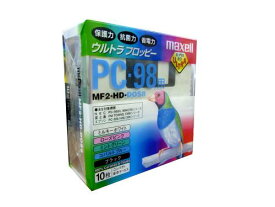 日立マクセル PC-98用 3.5型FD MF2-HD.DOS8 MIXB10P 10枚ケース入り 【4902580312381】