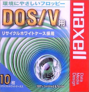 �����}�N�Z�� 3.5�C���`FD DOS/V�p MFHD18.C10E 10�� ���T�C�N���z���C�g�P�[�X���� �y4902580320379�z