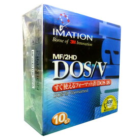 3.5インチ2HDフロッピーディスク10枚パック　IMATION MF2HD D18-10PA 【4517327004605】