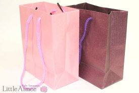 【ギフト最適品】手提げ紙袋（小） ピンク色 20袋入り《 chkodmca0004p-20 》【クリスタル神戸】