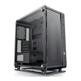 Thermaltake Core P6 TG -Black- オープンフレーム型にカスタマイズ可能 ミドルタワー型PCケース ブラック｜CA-1V2-00M1WN-00