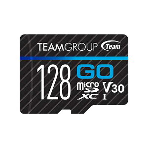 Team GO Card Micro SDXC 128GB UHS-I U3 R/W up to 100/50MB/sbTGUSDX128GU303