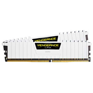 Corsair 16GB(8GBx2) DDR4 3000MHz(PC4-24000) 288 DIMM Unbuffered 16-20-20-38 Vengeance LPX White 1.35V XMP 2.0|CMK16GX4M2D3000C16W