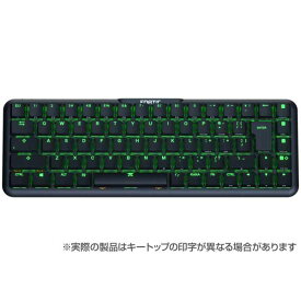 FnaticGear STREAK65 JP FNATIC SPEEDキースイッチ採用 日本語配列のゲーミングキーボード｜KB0005-007