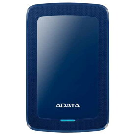 ADATA Portable HDD Value HV300 容量2TB USB3.2 Gen1 衝撃検知機能 ブルー 3年保証 外付けハードドライブ｜AHV300-2TU31-CBL