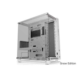 Thermaltake Core P3 TG Pro Snow Edition 2基の大型ラジエーターも利用可能 オープンフレーム型PCケース ホワイト|CA-1G4-00M6WN-09