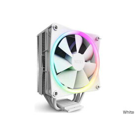 NZXT T120 RGB White 最大2基のファンを取り付け可能 サイドフロー型CPUクーラー ホワイト｜RC-TR120-W1