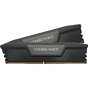 Corsair VENGEANCE 32GB(16GBx2) DDR5 7000MHz(PC5-56000) UDIMM OC PMIC XMP 3.0 ブラック 1.45V|CMK32GX5M2X7000C34