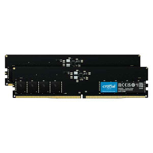 Crucial DDR5-5200MHz (PC5-41600) 64GB Kit (32GBx2) UDIMM CL42 (16Gbit)bCT2K32G52C42U5