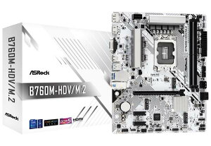 ASRock B760M-HDV/M.2 microATX�}�U�[�{�[�h�bB760M-HDV/M.2