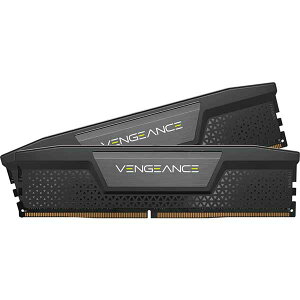 �y�󂠂�z�y�A�E�g���b�g�����E�V�i�zCorsair 32GB(16GBx2) DDR5 5600MT/s (PC5-44800) 40-40-40-77 UDIMM XMP 3.0 VENGEANCE �u���b�N PCB 1.25V�bCMK32GX5M2B5600C40