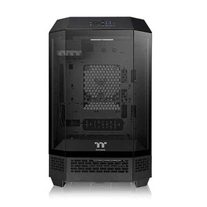 Thermaltake The Tower 300 Black ���p���f�U�C���̃~�j�^���[�^PC�P�[�X �u���b�N�bCA-1Y4-00S1WN-00