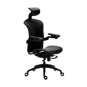 Alphaeon E5 Hybrid Mesh with Hybrid PU leather �I�t�B�X�`�F�A �n�C�u���b�gPU���U�[���f�� �u���b�N �bTS-E5-PU Black