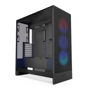 NZXT H7 Flow RGB v2 Black ~h^[^PCP[X }bgubNbCM-H72FB-R1