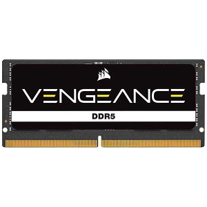 Corsair 32GB(32GBx1) DDR5 4800MHz (PC5-38400) 40-40-40-77 SODIMM Unbuffered ubN PCB 1.1V VENGEANCE DDR5 SODIMMbCMSX32GX5M1A4800C40