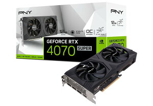 PNY GeFORCE RTX 4070 Super 12GB VERTO OC DUAL FAN OtBbNJ[hbVCG4070S12DFXPB1-O