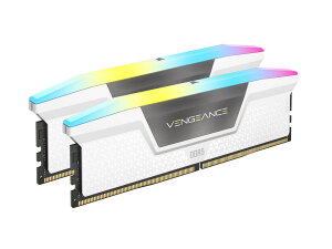 Corsair VENGEANCE RGB 64GB(32GBx2) DDR5 5600MHz(PC5-44800) UDIMM 36-36-36-76 XMP 3.0White Black PCB 1.25VbCMH64GX5M2B5600C36W