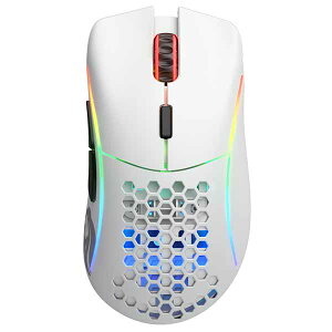 Glorious Model D Wireless - Matte White LEΉ̃Q[~O}EX zCgbGLO-MS-DW-MW