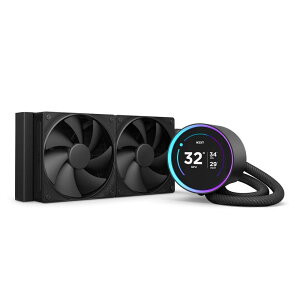 NZXT Kraken Elite 240 v2 Black ̌^CPUN[[ 120mmt@×2 ubNbRL-KN24E-B2