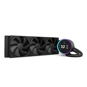 NZXT Kraken Elite 360 v2 Black ̌^CPUN[[ 120mmt@×3 ubNbRL-KN36E-B2