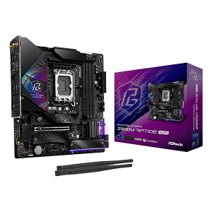 ASRock Z890M Riptide WiFi Q[~OɖLxȋ@\𑕔 microATX}U[{[hbZ890M Riptide WiFi