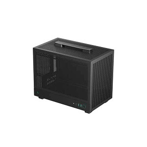 Deepcool CH160 MESH P[X㕔Ɏ^їpL[nh bV^Cv GAt[Mini-ITXP[X ubNbR-CH160-BKNMIO-G-1