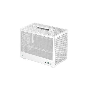 Deepcool CH160 MESH WH P[X㕔Ɏ^їpL[nh bV^Cv GAt[Mini-ITXP[X zCgbR-CH160-WHNMIO-G-1