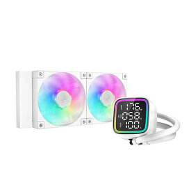 【訳あり】【アウトレット特価・新品】Deepcool LD240 WH 水冷CPUクーラー ホワイト｜R-LD240-WHDMMN-G-1