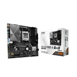ASRock B650M Pro-A Gen5 Micro-ATX�}�U�[�{�[�h�bB650M Pro-A Gen5