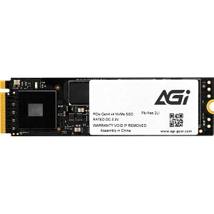 AGI AI838 �e��2TB M.2 3D NAND Gen4 x4 NVMe SSD ; 7400MB/s / 6700MB/s ; 1500TB�bAGI2T0G44AI838