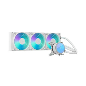 Fractal Design Radius 360 RGB White �ȈՐ���N�[���[ 120mm ARGB LED�t�@��×3 �z���C�g�bFD-W-RA1-3603