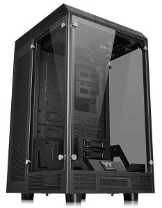 Thermaltake TT Premium The Tower 900 パーツを美しく魅せる3面強化ガラスパネルを採用フルタワー型PCケース|CA-1H1-00F1WN-00