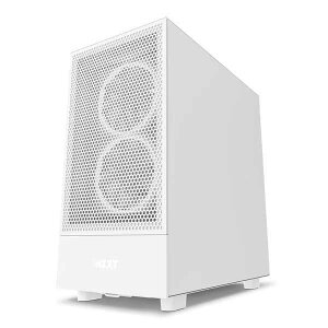 �y�󂠂�z�y�A�E�g���b�g�����E�V�i�zNZXT H5 Flow �R���p�N�g�� �~�h���^���[�p �G�A�t���[�P�[�X [�}�b�g�z���C�g]�bCC-H51FW-01