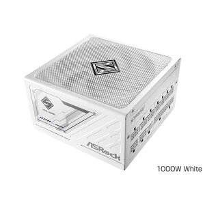 ASRock Steel Legend 1000w White 80PLUS ECybenetics PLATINUMF؎擾 ATX3.1/PCIe5.1Ή djbgbSL-1000GW